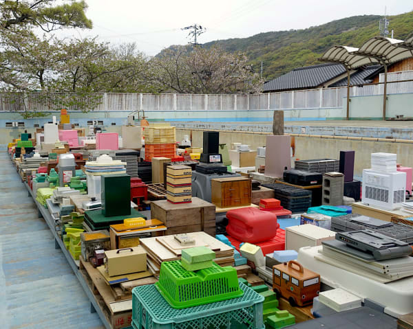 Jacob Dahlgren Installation view, Setouchi Triennale 2025, Colour Reading and Contexture, Seto Inland Sea islands, Japan, 2025