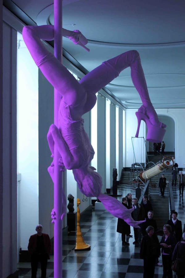 Cajsa von Zeipel Seconds In Ecstasy, 2010 Permanently installed at Göteborgs konstmuseum, Gothenburg, Sweden