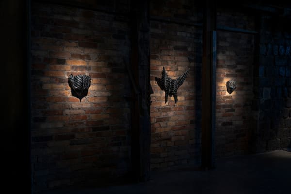 Yngvild Saeter Installation view, "Of Things Unseen", Avesta Art, Avesta, Sweden, 2025