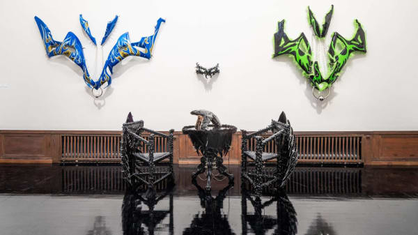 Yngvild Saeter Installation view at Market Art Fair, Stockholm, Sweden, 2019