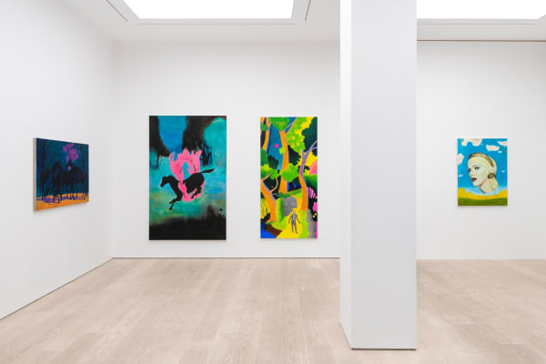 Martin Jacobson Installation view, Portraits & Silhouettes, Andréhn-Schiptjenko, Stockholm, Sweden, 2025