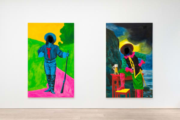 Martin Jacobson Installation view, Portraits & Silhouettes, Andréhn-Schiptjenko, Stockholm, Sweden, 2025