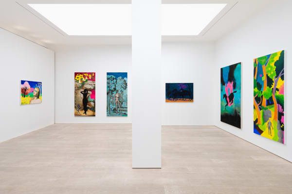 Martin Jacobson Installation view, Portraits & Silhouettes, Andréhn-Schiptjenko, Stockholm, Sweden, 2025