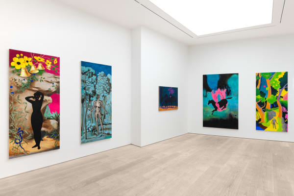 Martin Jacobson Installation view, Portraits & Silhouettes, Andréhn-Schiptjenko, Stockholm, Sweden, 2025