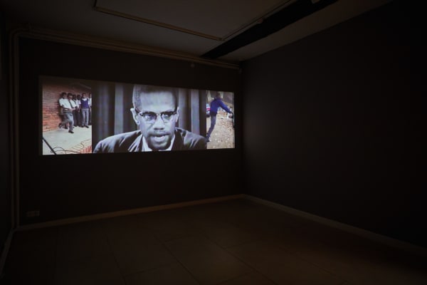 Santiago Mostyn Installation view of Altarpiece, Institut Suédois, Paris, France, 2019