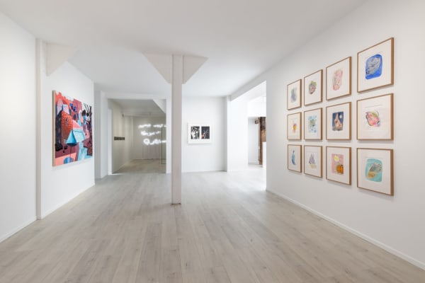 Carin Ellberg Installation view, M O V I N G, Andréhn-Schiptjenko, Paris, France, 2022