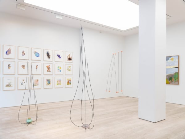 Carin Ellberg Installation view, Stones Have Long Threads, Andréhn-Schiptjenko, Stockholm, Sweden, 2021