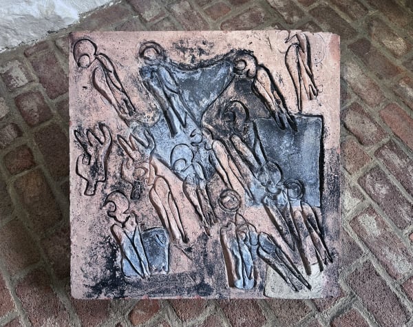 Siri Derkert Installation view, Senapsträdet och himlens fåglar (The Mustard Tree and the Birds of the Air), duo exhibition with Theresa Traore Dahlberg, Rikstolvan, Simrishamn, Sweden, 2024