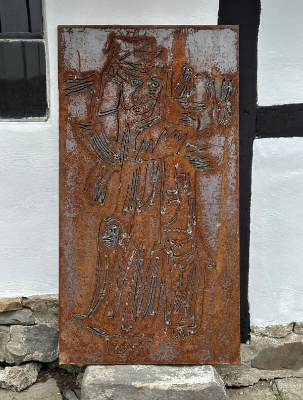 Siri Derkert Installation view, Senapsträdet och himlens fåglar (The Mustard Tree and the Birds of the Air), duo exhibition with Theresa Traore Dahlberg, Rikstolvan, Simrishamn, Sweden, 2024