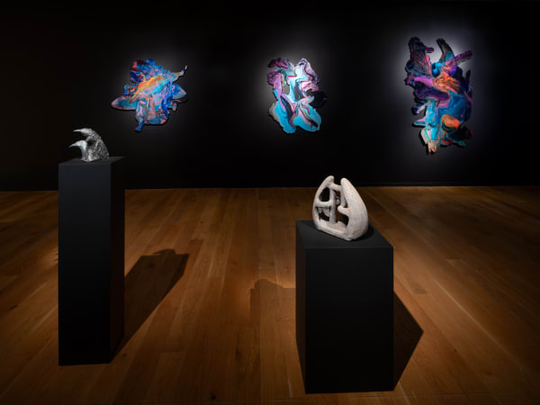 Cecilia Bengolea Installation view, Tension, Please!, duo exhibition with Lilibeth Cuenca Rasmussen, Borås Konstmuseum, Borås, Sweden, 2025