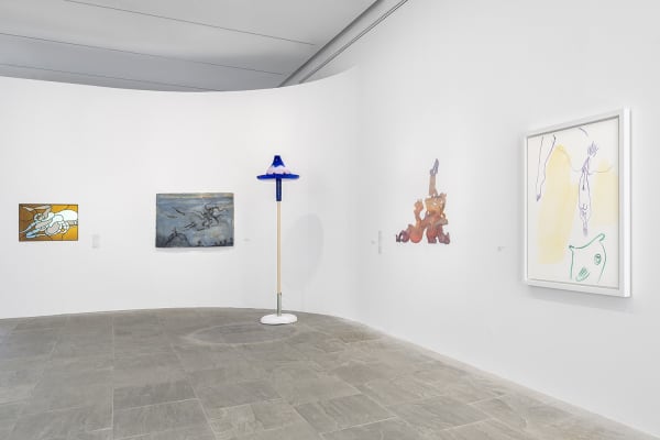 Cecilia Bengolea, Installation view, The Infinite Woman, Villa Carmignac, Porquerolles island, France, 2024