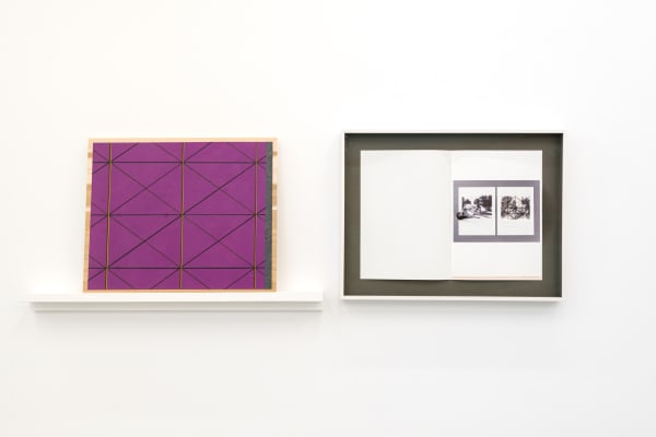 Matts Leiderstam Installation view 'Seen Through the Grid', Andréhn-Schiptjenko, Paris, France, 2021