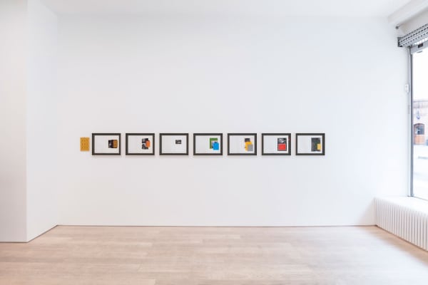 Matts Leiderstam Installation view 'Seen Through the Grid', Andréhn-Schiptjenko, Stockholm, Sweden, 2023