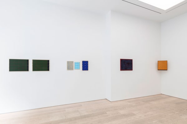 Matts Leiderstam Installation view 'Seen Through the Grid', Andréhn-Schiptjenko, Stockholm, Sweden, 2023