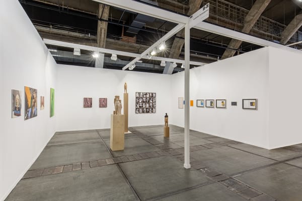 Lena Johansson, Xavier Veilhan, Martín Soto Climent, Matts Leiderstam Installation view, Art Brussels, Brussels, 2024