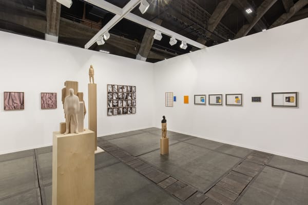 Lena Johansson, Xavier Veilhan, Martín Soto Climent, Matts Leiderstam Installation view, Art Brussels, Brussels, 2024