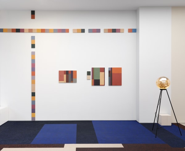 Katarina Löfström Installation view, Loops and Lamentations, Andréhn-Schiptjenko, Stockholm, Sweden, 2025