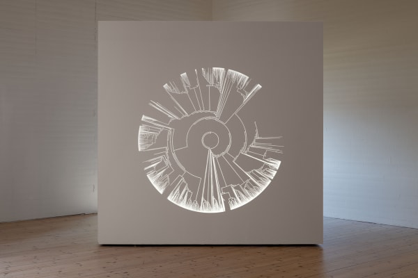 Katarina Löfström Installation view, Sightlines, Bohusläns museum, Uddevalla, Sweden, 2023