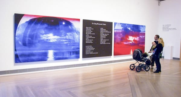 Maya Eizin Öijer Installation view, En gång blommade trädet, Moderna Museet, Stockholm, Sweden, 2007.