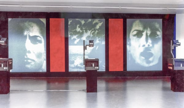 Maya Eizin Öijer Installation view, Duende, Linköpings Konsthall, Linköping, Sweden, 1999.