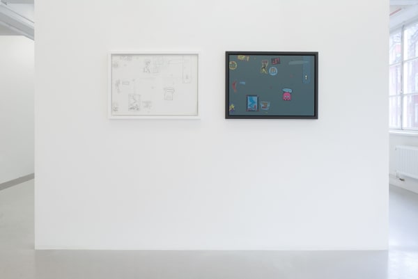 Omid Delafrouz Installation view The End at Andréhn-Schiptjenko, Stockholm, Sweden, 2011