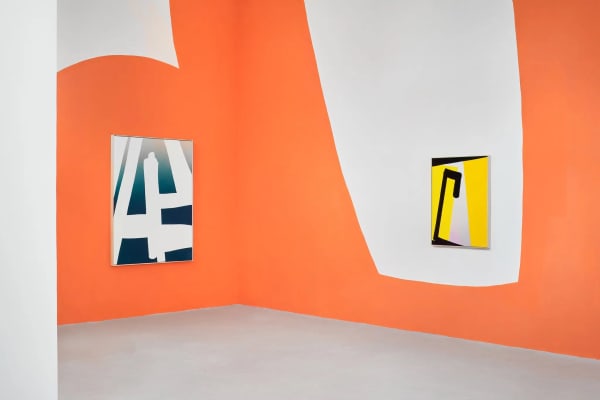 Cornelia Baltes Installation view, Tilt, Fuhrwerkswaage, Cologne, Germany, 2025