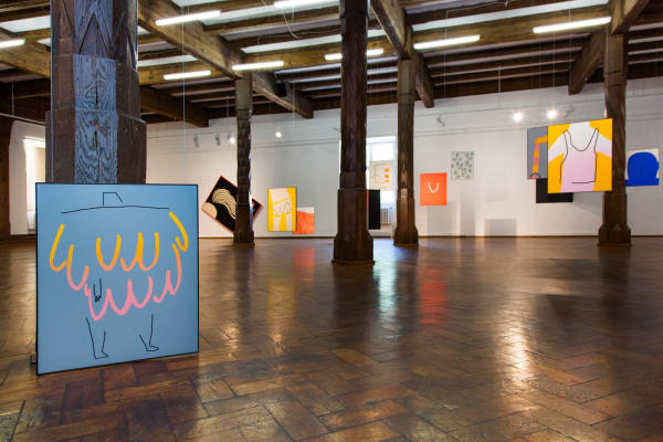 Cornelia Baltes Installation view Tiny Dancer, Kunstverein Ulm, Ulm, Germany, 2015