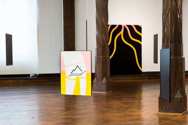 Cornelia Baltes Installation view Tiny Dancer, Kunstverein Ulm, Ulm, Germany, 2015