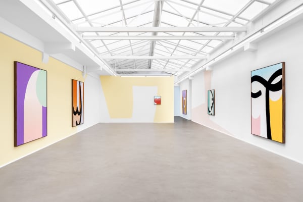 Cornelia Baltes Installation view, Touch, Rodolphe Janssen, Brussels, Belgium, 2024