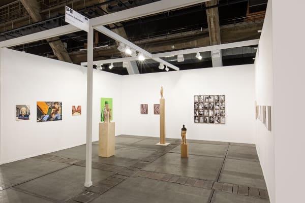 Lena Johansson, Xavier Veilhan, Martín Soto Climent, Matts Leiderstam Installation view, Art Brussels, Brussels, 2024