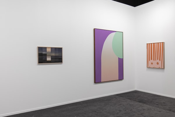 Cornelia Baltes, Sabine Mirlesse, Xavier Veilhan Installation view, Art Dubai, Dubai 2025