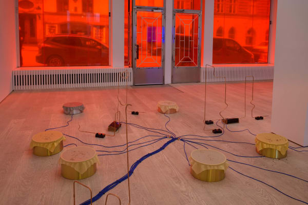 Annika Larsson, STRANGE POWERS, installation view, Andréhn-Schiptjenko, Stockholm, 2023