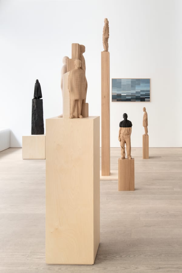 Xavier Veilhan Installation view, Crop Top, Andréhn-Schiptjenko, Stockholm, Sweden, 2024