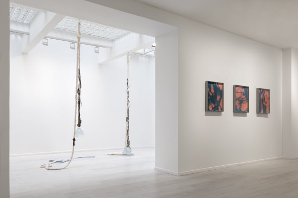 Sabine Mirlesse, Installation view, Voyant, Andréhn-Schiptjenko Paris, 2024.