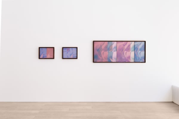 Martín Soto Climént Installation view, The Heart of Heaven / Blushing Paintings, Andréhn-Schiptjenko, Stockholm, Sweden, 2024
