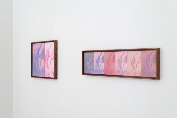 Martín Soto Climént Installation view, The Heart of Heaven / Blushing Paintings, Andréhn-Schiptjenko, Stockholm, Sweden, 2024