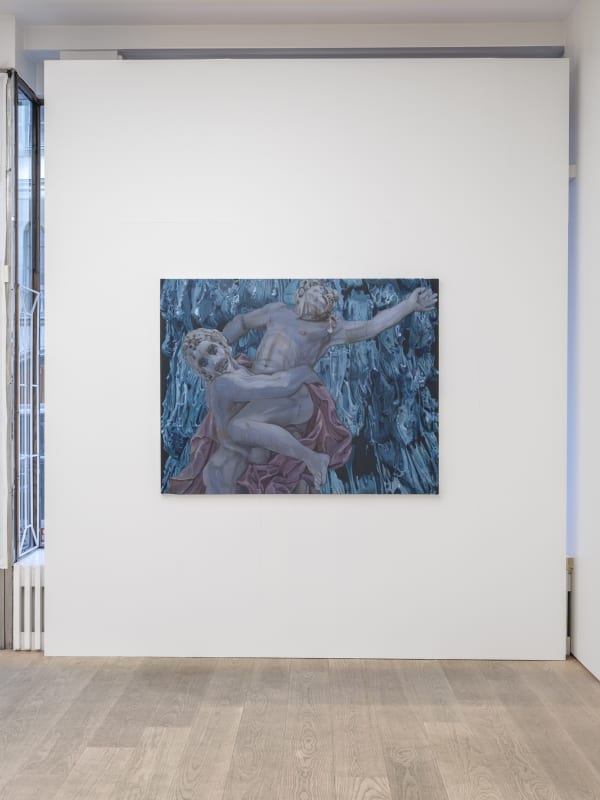 Kristina Jansson Installation view, Paintings For People In Trouble, Andréhn-Schiptjenko, Stockholm, Sweden, 2024