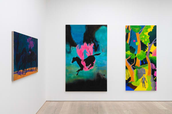 Martin Jacobson Installation view, Portraits & Silhouettes, Andréhn-Schiptjenko, Stockholm, Sweden, 2025