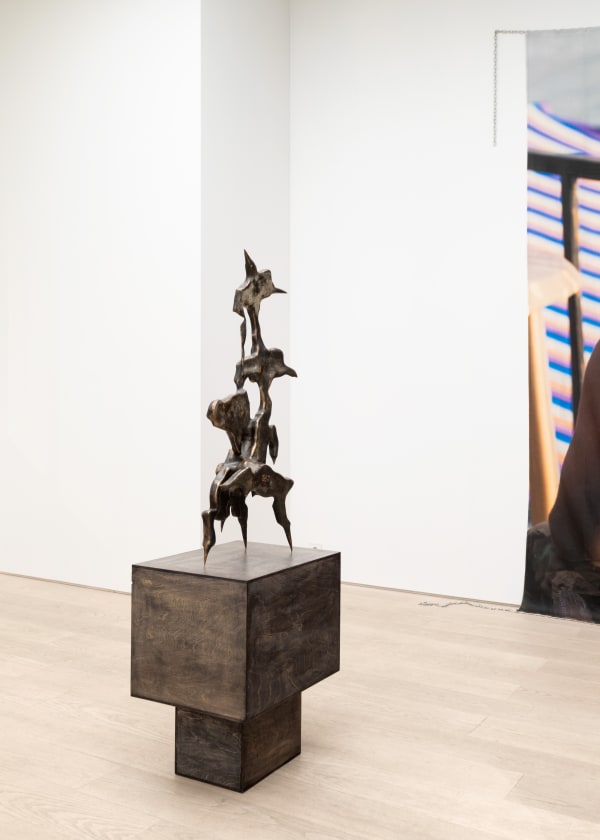 Installation view of FEEL FIRST, THINK LATER at Andréhn-Schiptjenko, Stockholm, 2025.
