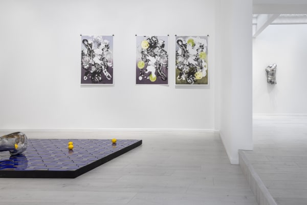 José León Cerrillo Installation view, vanitas at Andréhn-Schiptjenko Paris, 2025.