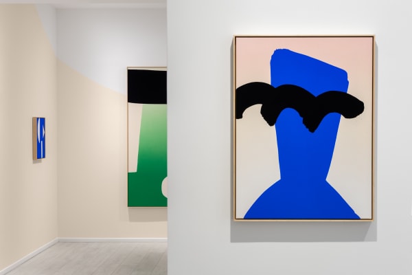 Cornelia Baltes Installation view, The Sun Stumbles In, Andréhn-Schiptjenko Paris, France, 2025.