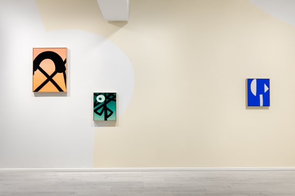 Cornelia Baltes Installation view, The Sun Stumbles In, Andréhn-Schiptjenko Paris, France, 2025.