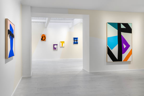 Cornelia Baltes Installation view, The Sun Stumbles In, Andréhn-Schiptjenko Paris, France, 2025.