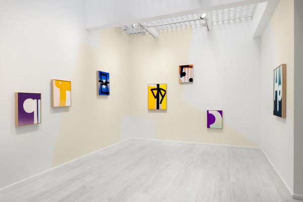 Cornelia Baltes Installation view, The Sun Stumbles In, Andréhn-Schiptjenko Paris, France, 2025.