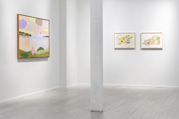 Carin Ellberg Installation view, Coastal settlers and species from the sea, Andréhn-Schiptjenko Paris, 2025.