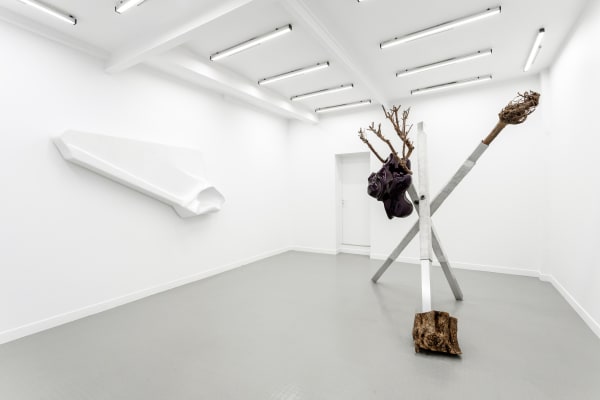 Siobhán Hapaska Installation view Andréhn-Schiptjenko, Paris, France, 2019