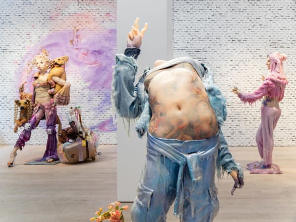 Cajsa von Zeipel Installation view "Futuristic Lesbian", Andréhn-Schiptjenko, Stockholm, Sweden, 2019