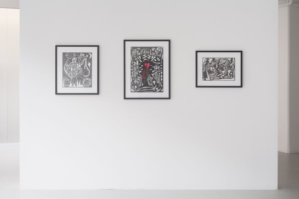 Installation view Maya Eizin Öijer at Andréhn-Schiptjenko, Stockholm, Sweden, 2012