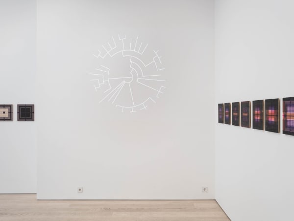 Katarina Löfström Installation view Point Blank at Andréhn-Schiptjenko, Stockholm, 2021