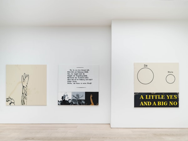 Omid Delafrouz Installation view Bouquet for a Day at Andréhn-Schiptjenko, Stockholm, 2022